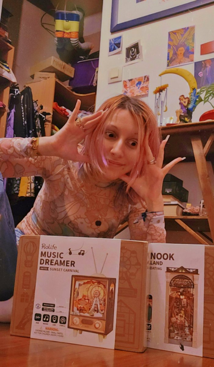 Robotime m'a accordé sa confiance pour que je sois leur 1ere collaboration sur Twitch !

On teste ça ce soir et askip vous avez 15% de réduction avec le code Clek15

Si les booknook et autres constructions miniatures en kit ca vous hype lezgo !

robotimeonline.com/fr-fr