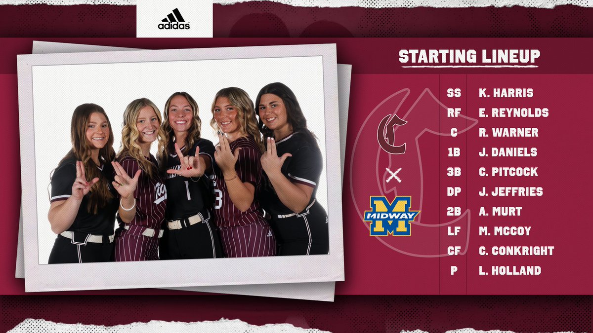 STARTING LINEUP | Here are your starting Lady Tigers for the second game!

📺 tinyurl.com/35kdnur5
📊 tinyurl.com/5n7srndt
#️⃣ #TigerUp