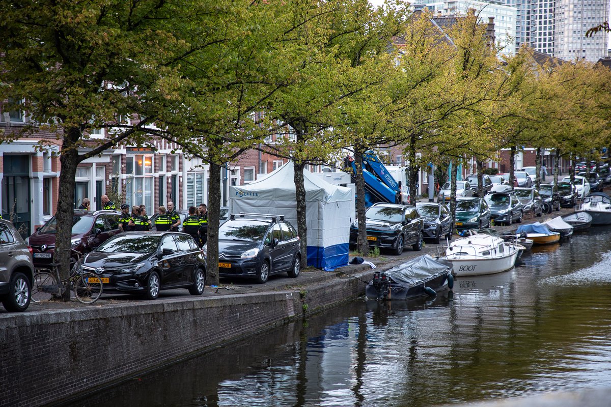 Winkeldief bekent doden man in gracht Den Haag