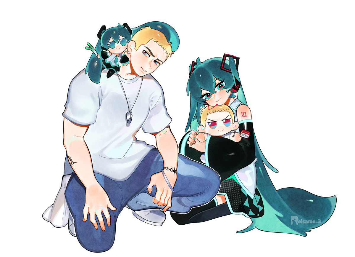 Besties 💙💛
#Eminem #HatsuneMiku