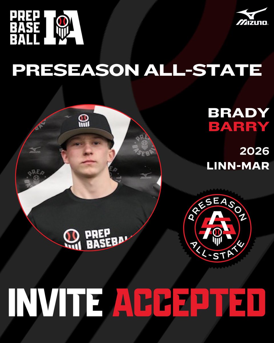 Prep Baseball Iowa (@prepbaseballia) on Twitter photo ๐๐๐๐ ๐๐๐๐๐๐๐๐๐ ๐๐๐-๐๐๐๐๐
๐๐ฏ๐ท๐ช๐ต๐ฆ๐ฅ ๐๐ค๐ค๐ฆ๐ฑ๐ต๐ฆ๐ฅ โ
Brady Barry | <a href="/BradyBarry41/">Brady Barry</a>
โพ C
๐ 2026
๐ <a href="/LMLionBaseball/">Linn-Mar Baseball</a>
๐ค loom.ly/r2soGVg ๐๐๐๐ ๐๐๐๐๐๐๐๐๐ ๐๐๐-๐๐๐๐๐
๐๐ฏ๐ท๐ช๐ต๐ฆ๐ฅ ๐๐ค๐ค๐ฆ๐ฑ๐ต๐ฆ๐ฅ โ
Brady Barry | <a href="/BradyBarry41/">Brady Barry</a>
โพ C
๐ 2026
๐ <a href="/LMLionBaseball/">Linn-Mar Baseball</a>
๐ค loom.ly/r2soGVg