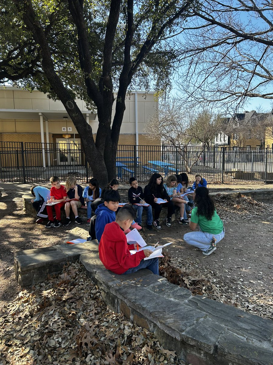 De Zavala Elementary School (@dezavalafwisd) on Twitter photo Our 4th graders embraced the beautiful weather with an outdoor poetry session! They let their creativity flow while enjoying nature — an inspiring way to bring words to life. <a href="/todd_koppes/">Todd Koppes</a> <a href="/gracie_guerrero/">Dr. Gracie Guerrero</a> <a href="/MarletteMartin1/">Marlette Martinez</a> <a href="/MichelleDuke40/">Michelle Duke</a> Our 4th graders embraced the beautiful weather with an outdoor poetry session! They let their creativity flow while enjoying nature — an inspiring way to bring words to life. <a href="/todd_koppes/">Todd Koppes</a> <a href="/gracie_guerrero/">Dr. Gracie Guerrero</a> <a href="/MarletteMartin1/">Marlette Martinez</a> <a href="/MichelleDuke40/">Michelle Duke</a>