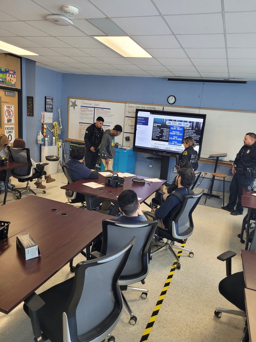 SW NPO Unit partner with Mr. Mosley, a teacher at Kimble High School, in explaining the effects of being under the influence of alcohol or drugs.