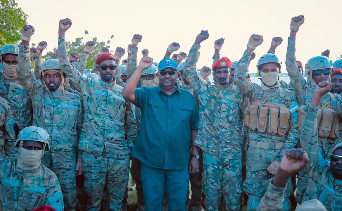 RadioKulmis's tweet photo. @FarahJuxa No safe haven for terrorists! #Puntland is determined to crush ISIS in the #3rdPhase of its fight against terrorism. With #President @HESaidADeni leading the way, victory is within reach! #Security #Peace #Stability #PuntlandFirst @USAfricaCommand @US2SOMALIA @StateDept @SecDef https://t.co/gJmhSaZQ2I