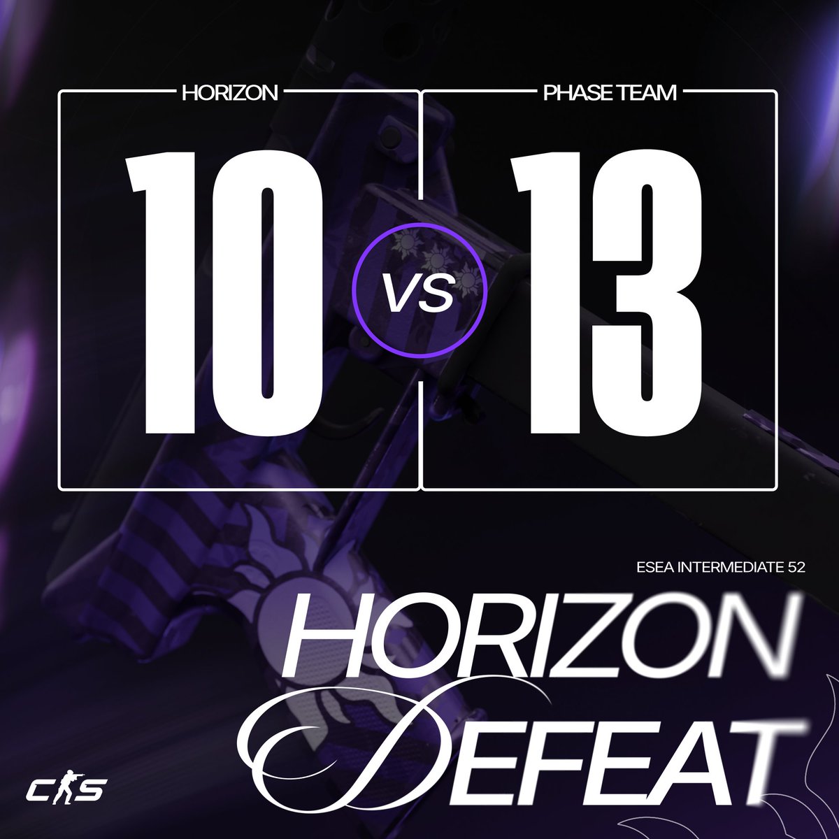 Playoffy nie dla nas 🫤
Kończymy #ESEA s52 z bilansem 7-7, wrócimy silniejsi 🙏

<a href="/Reksio_33/">reksio-_-</a> <a href="/d1scobearr1337/">discobear</a> <a href="/ciuchyy/">ciuchy</a> <a href="/Abo0K_/">Abo0K ☕🏀</a> <a href="/fubrzzik/">fubrzzik</a> <a href="/ager_cs2/">scared</a> <a href="/L4ms0n/">Szymon K</a>