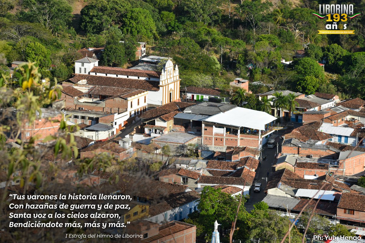 #Liborina193Años | "Tus varones la historia llenaron, con hazañas de guerra y de paz, santa voz a los cielos alzaron, Bendiciéndote más, más y más." 
Un homenaje a nuestra historia, a quienes forjaron nuestro camino y al legado que seguimos construyendo. 
Ph: Yuly Henao