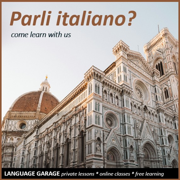 Language Garage Italian / Italiano tweet media