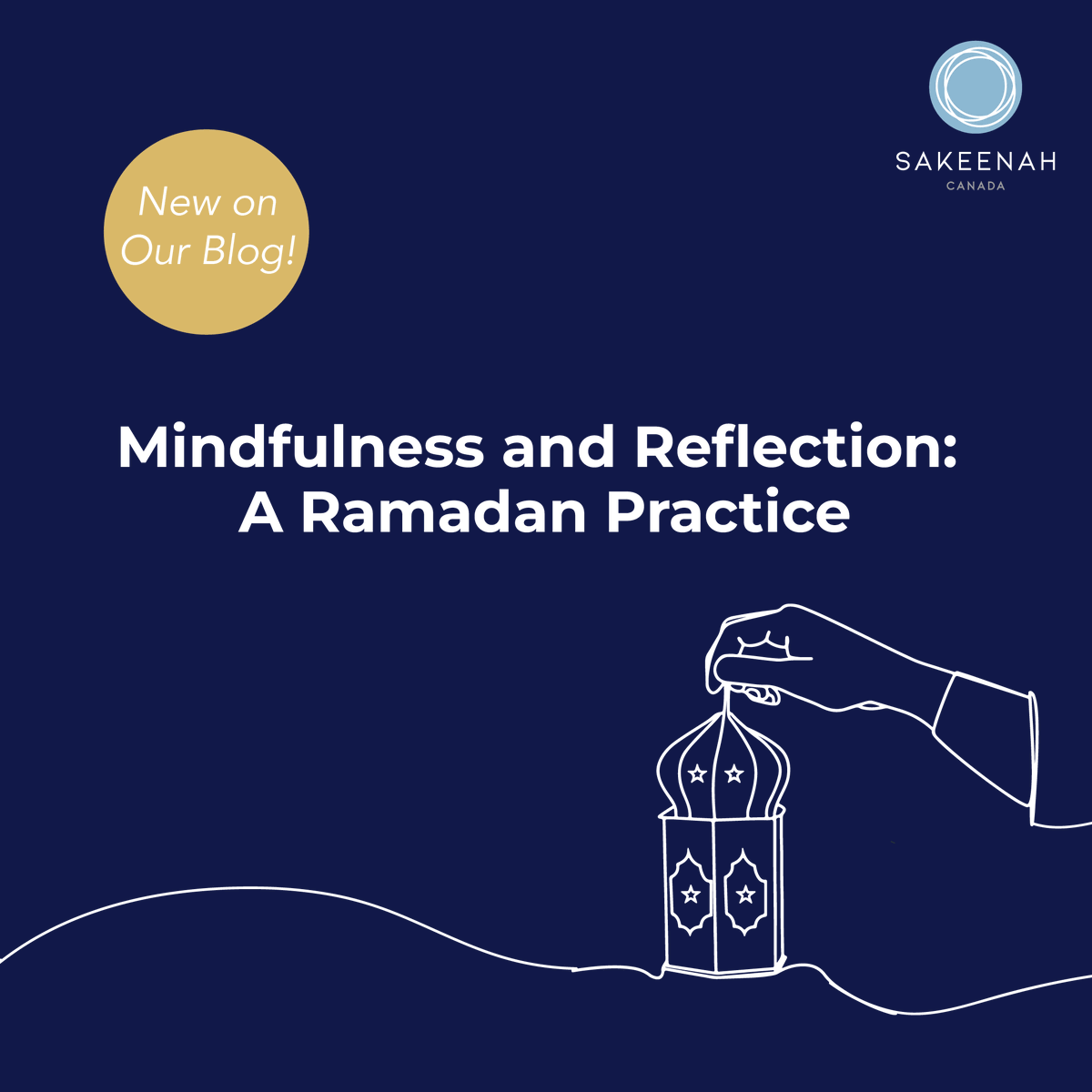 Slow down, breathe, and be present this Ramadan. 🌙✨ Discover how mindfulness can deepen your spiritual journey in our latest blog. Read more - link in bio.