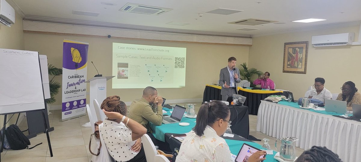 drstevesider's tweet image. Speaking at the inaugural regional conference on inclusive ed in the eastern Caribbean. How do we turn policy into practice? How do we move the needle on inclusive ed? How do we leverage collaborative partnerships to make a difference? #LeadToInclude @LaurierEdu