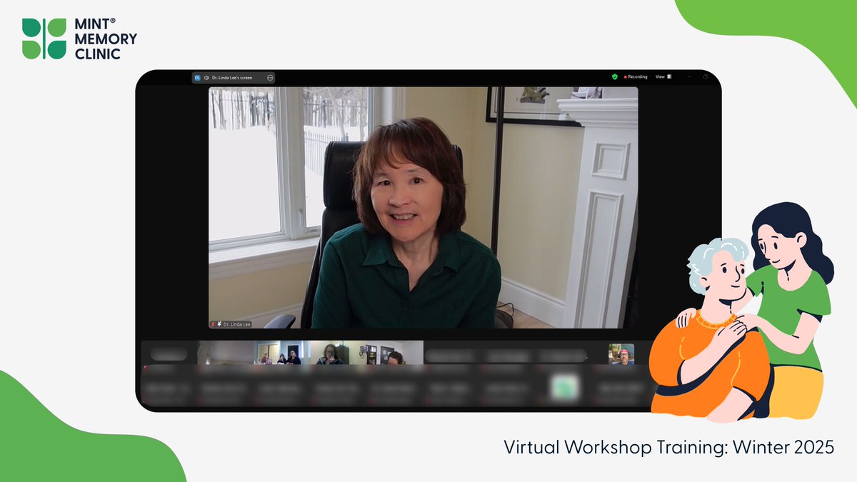 Following the MINT Memory Clinic Symposium and Best Practice Days, we're excited to host our three-day virtual workshop training! We hope attendees are gaining valuable insights and finding the sessions both engaging and informative 😊 #MINTMemoryClinic #BrainHealth #DementiaCare
