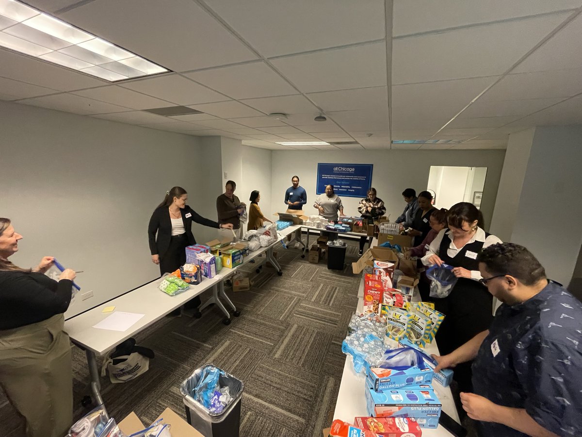 We did it! Thanks to our community, the Associate Board assembled 191 outreach kits for people experiencing homelessness at our first Hearts in Action event. These kits provide essential supplies &amp; links to further support for those in need. Together we are making a difference!