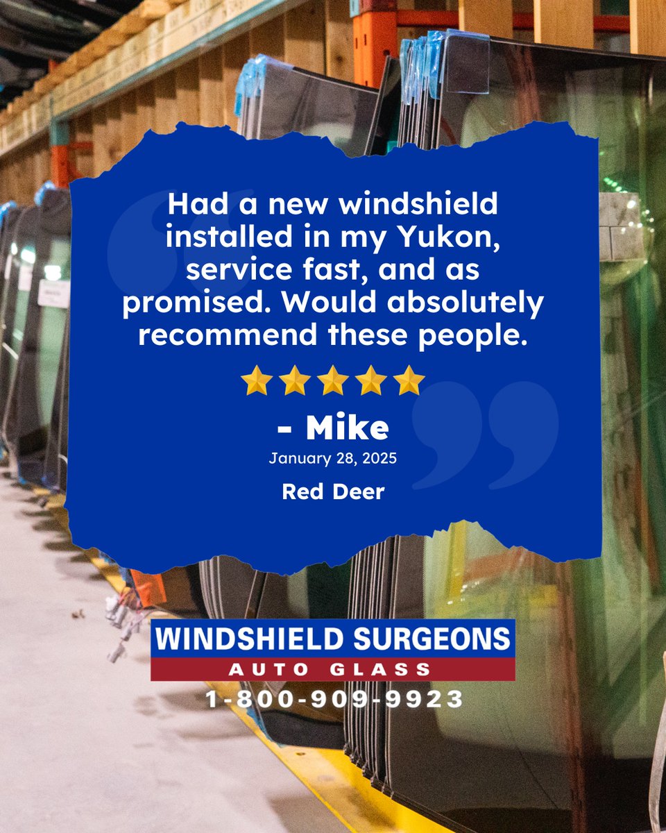 WindshieldSurg's tweet photo. Your feedback means the world to us! Every review helps us keep doing what we love—providing top-notch service and quality auto glass work. Here are a few kind words from our customers!
#WindshieldSurgeons
#WindshieldRepair
#AutoGlass
#ProudlyCanadian https://t.co/a7q7xhtxXW