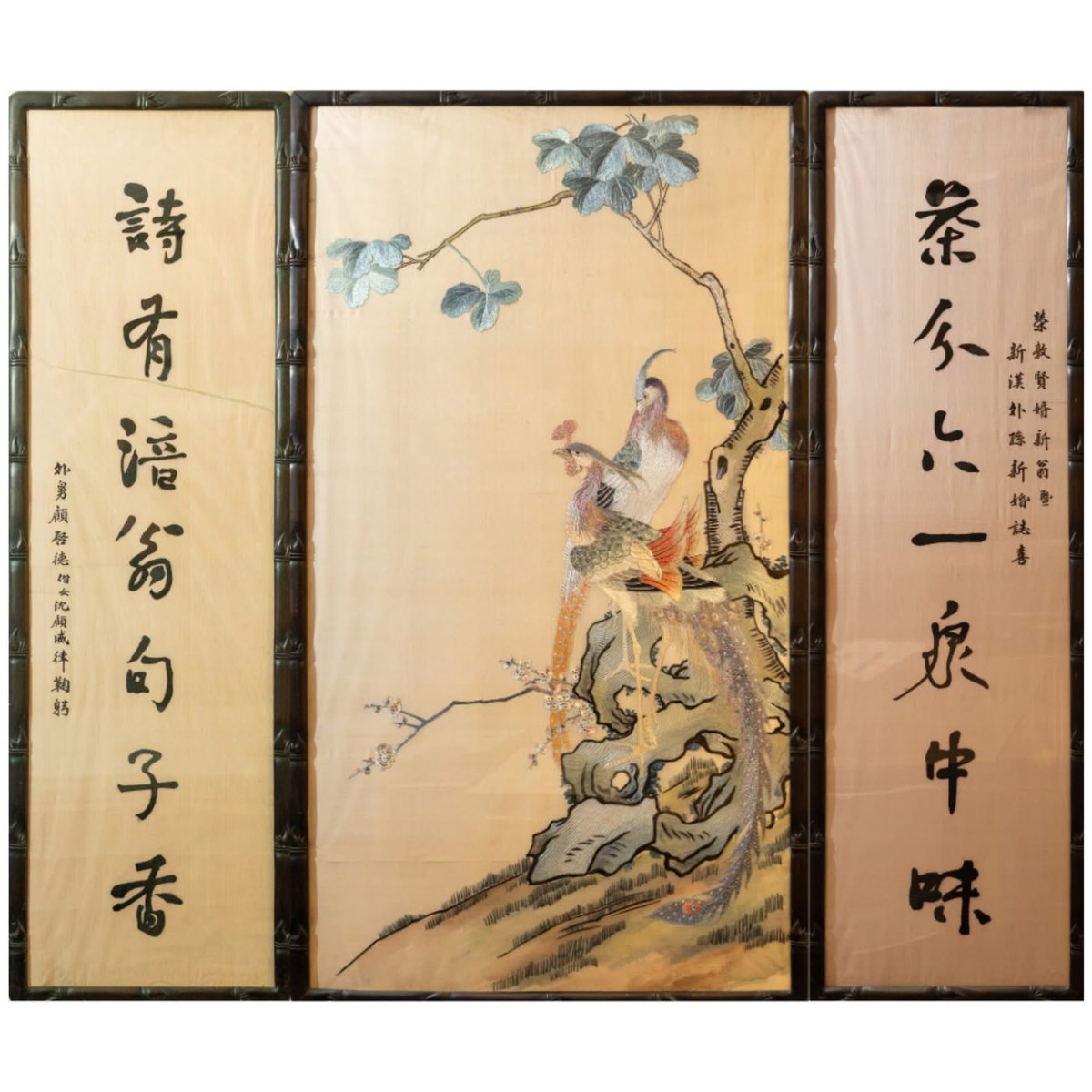 East Asian Library UTL (@eastasianlib) on Twitter photo 🎨A three-panel embroidery in the Chinese painting style, featuring two birds on a hillside, is a wedding heirloom that tells the love story of a 20th-century Chinese Canadian couple. Read the full article from <a href="/uoftlibraries/">U of T Libraries</a> to uncover the story.
🔗onesearch.library.utoronto.ca/.../two-birds-…... 🎨A three-panel embroidery in the Chinese painting style, featuring two birds on a hillside, is a wedding heirloom that tells the love story of a 20th-century Chinese Canadian couple. Read the full article from <a href="/uoftlibraries/">U of T Libraries</a> to uncover the story.
🔗onesearch.library.utoronto.ca/.../two-birds-…...