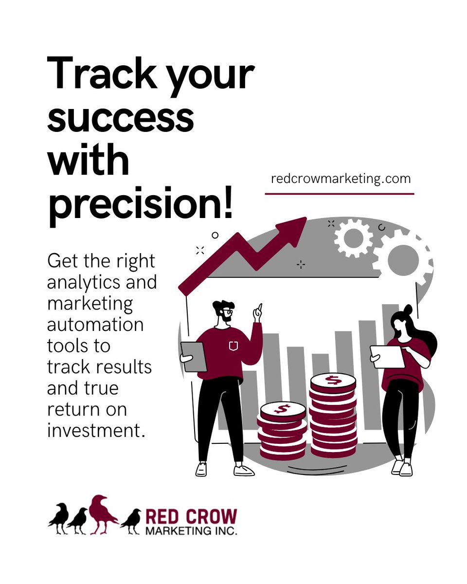📊 Marketing is no longer a guessing game! Our analytics and automation tools help you track results and ROI with ease. Know what’s working—so you can scale success! 

☎: (417) 889-1658
💻: redcrowmarketing.com
.
.
. 
#RedCrowMarketing #RedCrow #DigitalMarketing