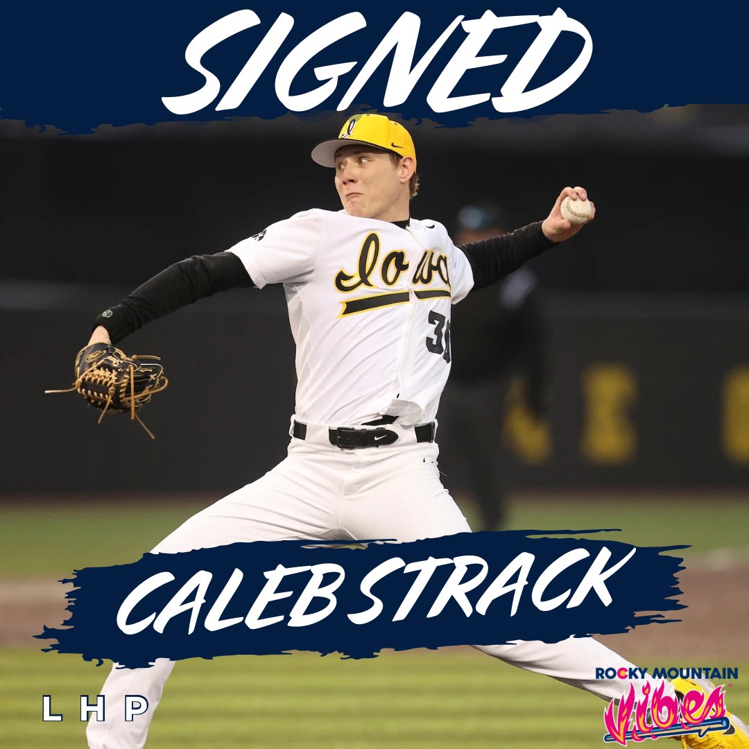 🚨SIGNING ALERT🚨

Caleb Strack is joining the Vibes! Strack played for the University of Iowa in 2023 and 2024. He played for the Mankato Moondogs in the Northwoods Summer League. Welcome to the Springs, Caleb🥳