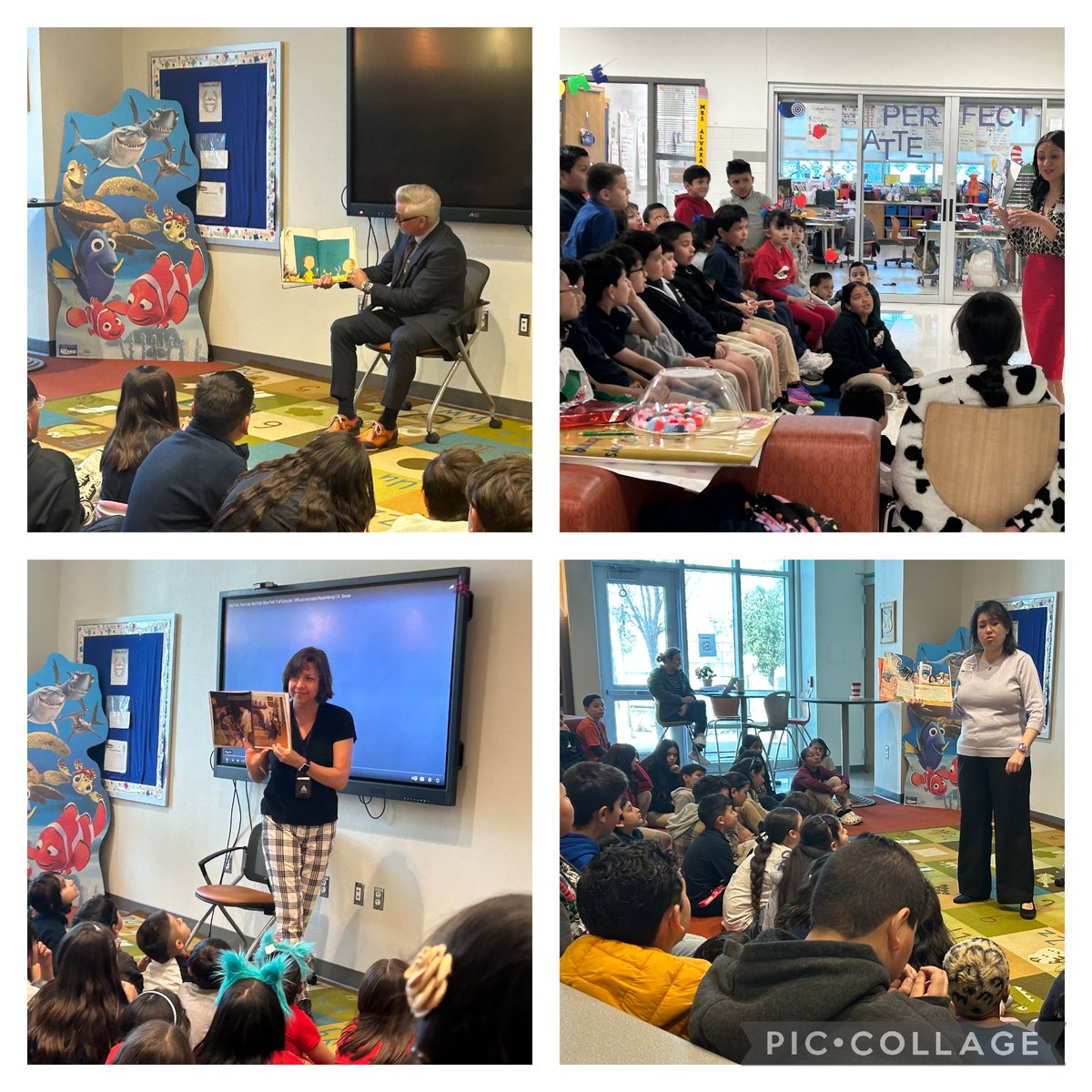 Read Across America,
Thank you to our special guests for reading to our Wranglers! YEEHAA!