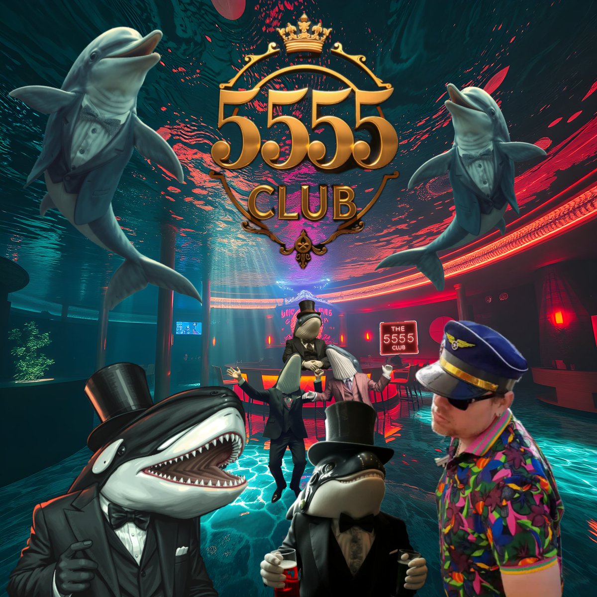 Whilst your visiting Whale Bay stop by the 5555 Club and stake some $HEX 🍸