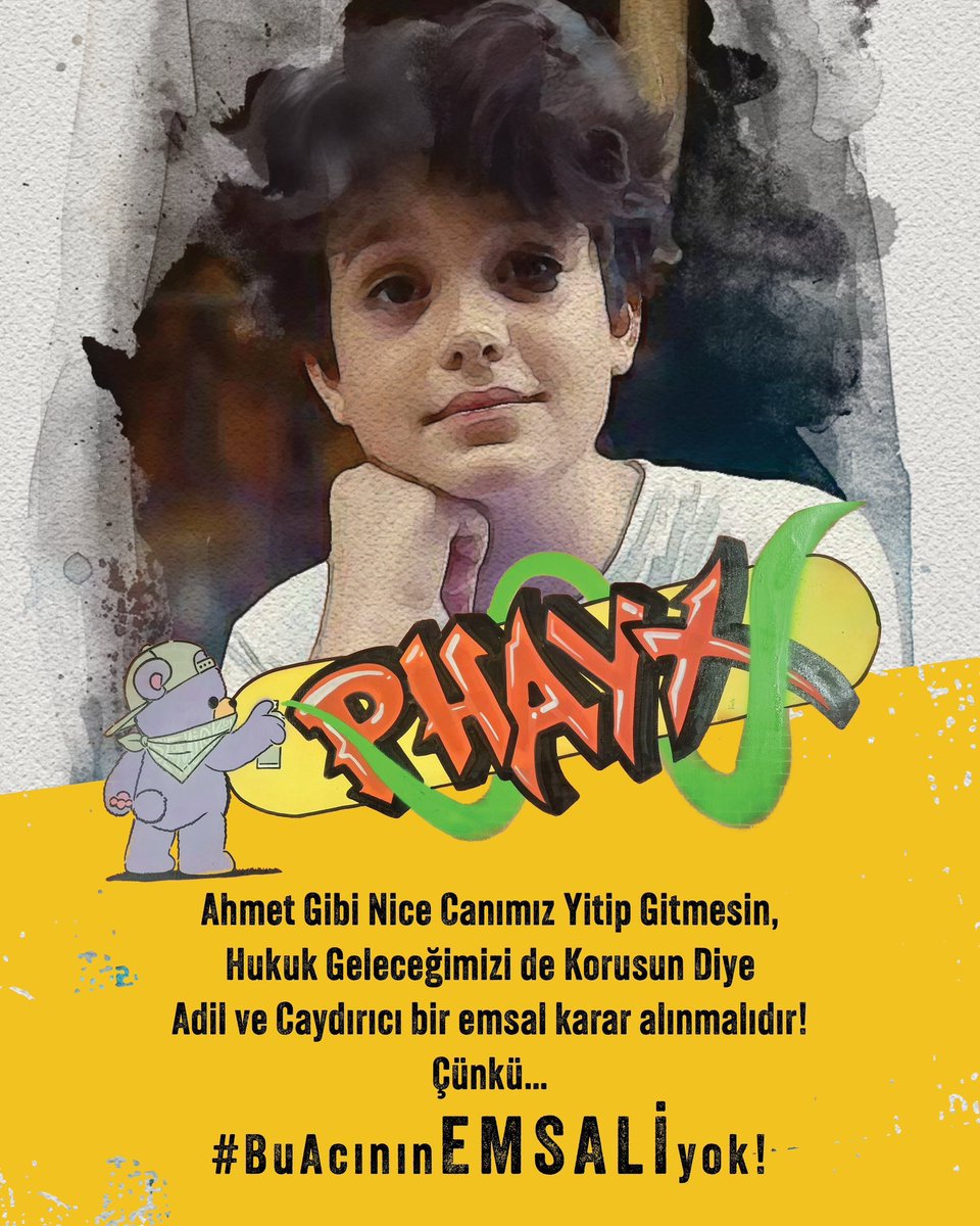 #BuAcınınEmsaliYok #BuAcınınEMSALİyok #MattiaAhmetMinguzziicinadalet #MattiaAhmetMinguzzi 

Bu acının emsali yok, Ahmet geri gelmeyecek ama biz onun sesi olacağız.