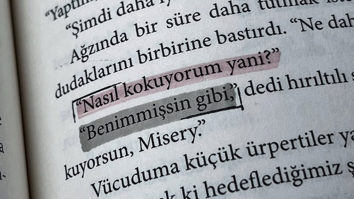 Nasıl kokuyorum yani? 
Benimmişsin gibi