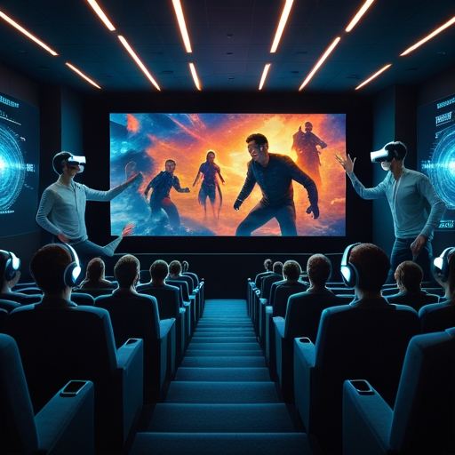 genevieve_era's tweet photo. Imagine stepping into your favorite blockbuster and interacting with the characters! AI &amp; immersive tech are transforming films into experiences! Ready for the next evolution of storytelling? 🎬🌟 #ImmersiveMedia #AIinFilms #FutureOfEntertainment https://t.co/DvAtXHkmiM