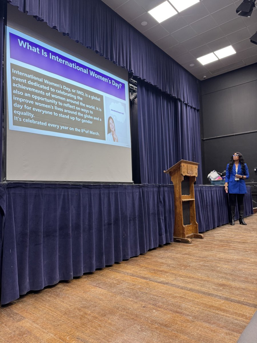 MagnaCartaSch's tweet photo. Thank you to Ms Falconer for delivering an inspiring assembly on International Women’s Day. It was even more special to hear some personal stories about our staff’s ‘sheroes’ and we’ve encouraged our students to think about their own SHERO 🚺 #LearningShapesLives #WeAreMagna #IWD https://t.co/j0xhfvecem