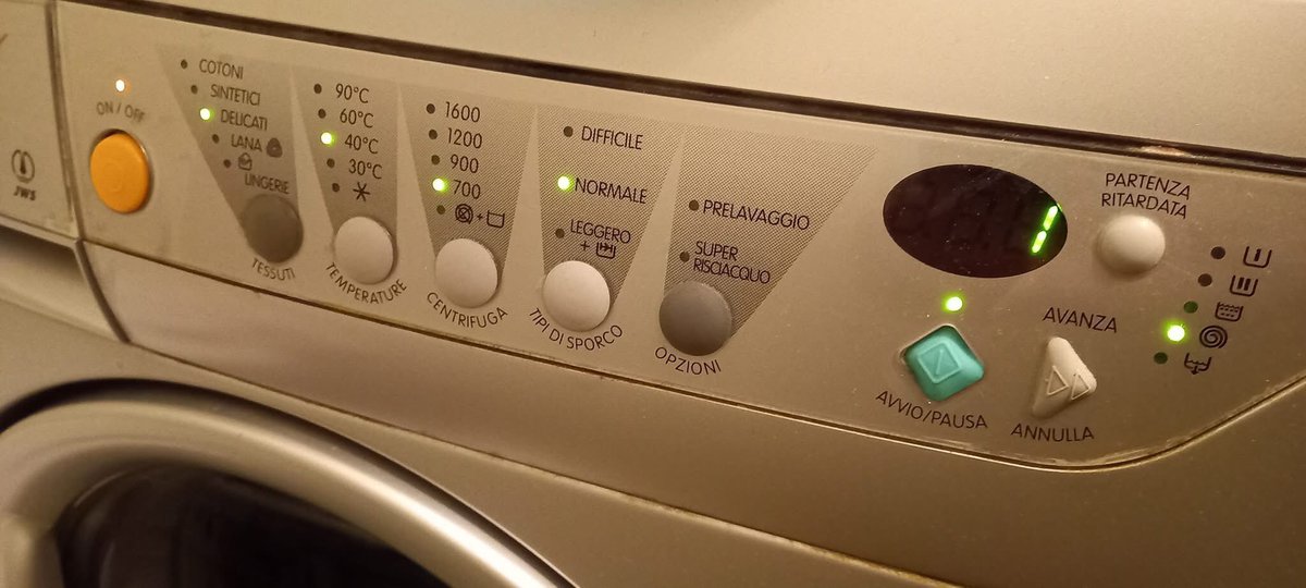 Perché l'ultimo minuto delle lavatrici dura 20 minuti?