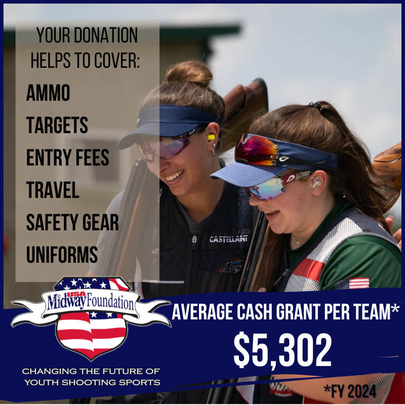 We’re thrilled to announce the successful conclusion of yet another grant cycle, benefiting 952 youth shooting teams across the country! We distributed an incredible $5,047,965.