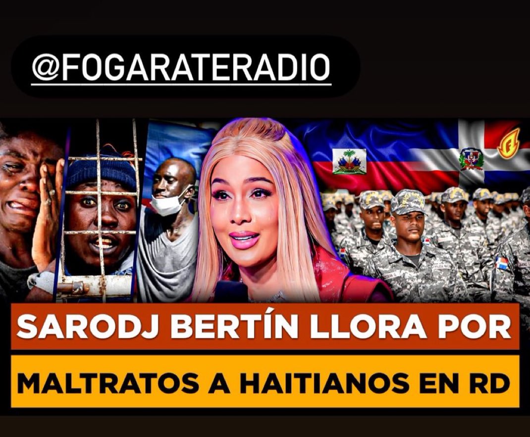 HazimNoelia's tweet photo. ¿Por qué no se va a Haití a llorar por ellos? https://t.co/MnSmnBbVSk