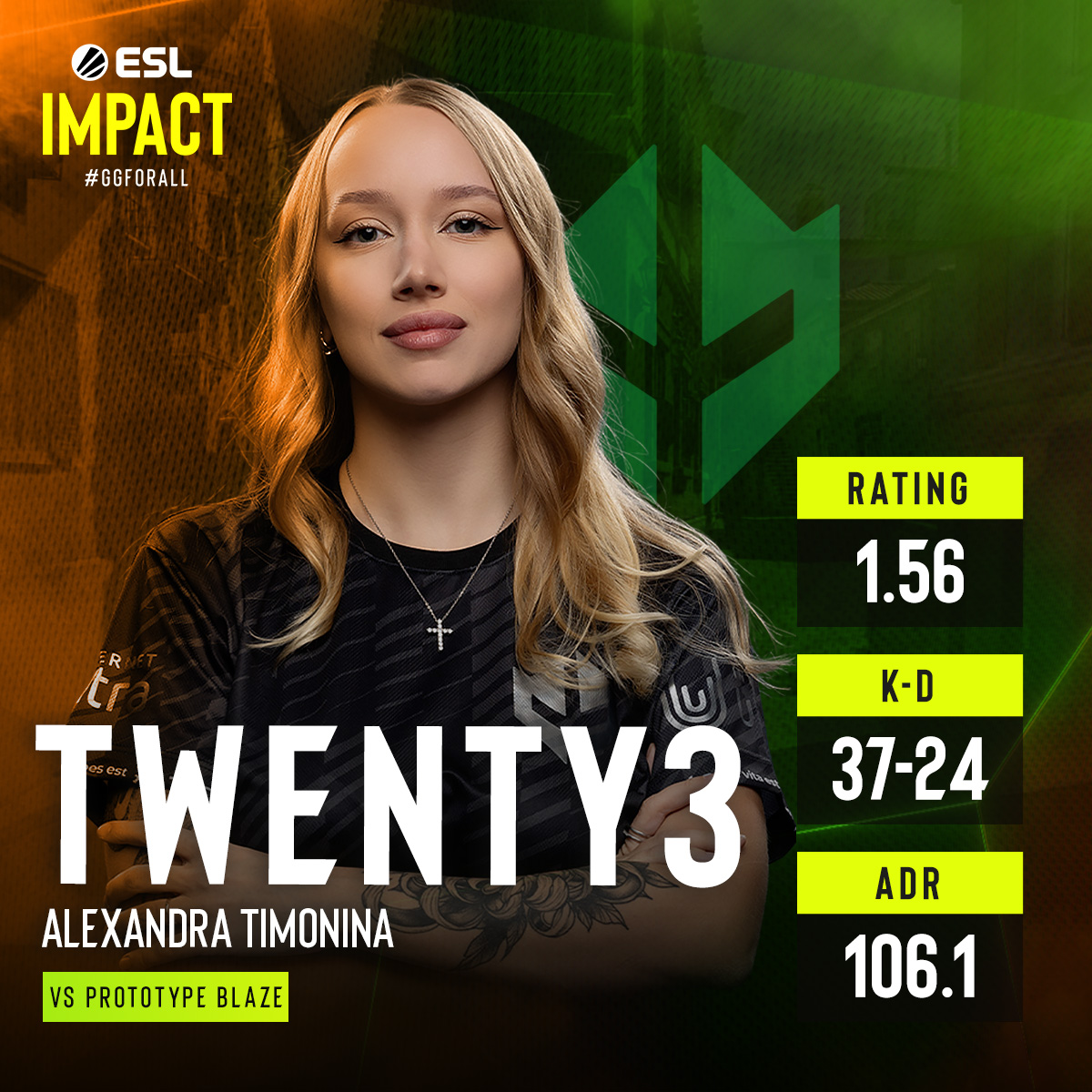 ESLImpact's tweet image. You can&apos;t stop @twenty3cs 🤠

#ESLImpact