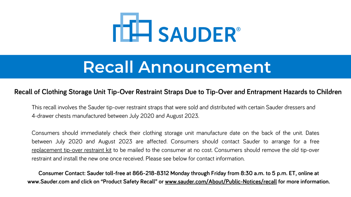 Sauder Furniture tweet media