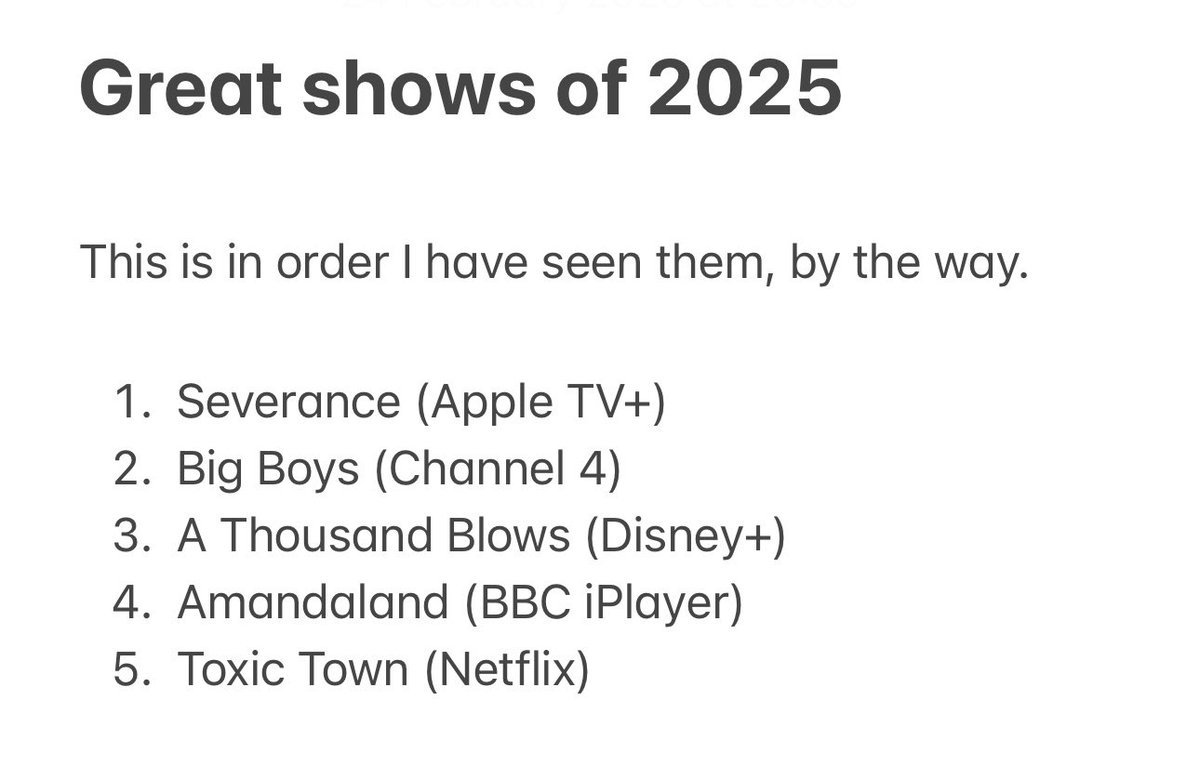 Two more to the list.