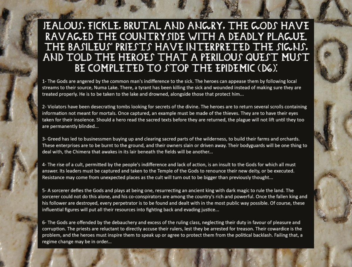The Greater Good #ttrpg #d20 #ancientgreece #dnd #rpg #adventure #peril #religion #antiquity #nerd #choices #plague #sin #justice
patreon.com/GrapplingHooks