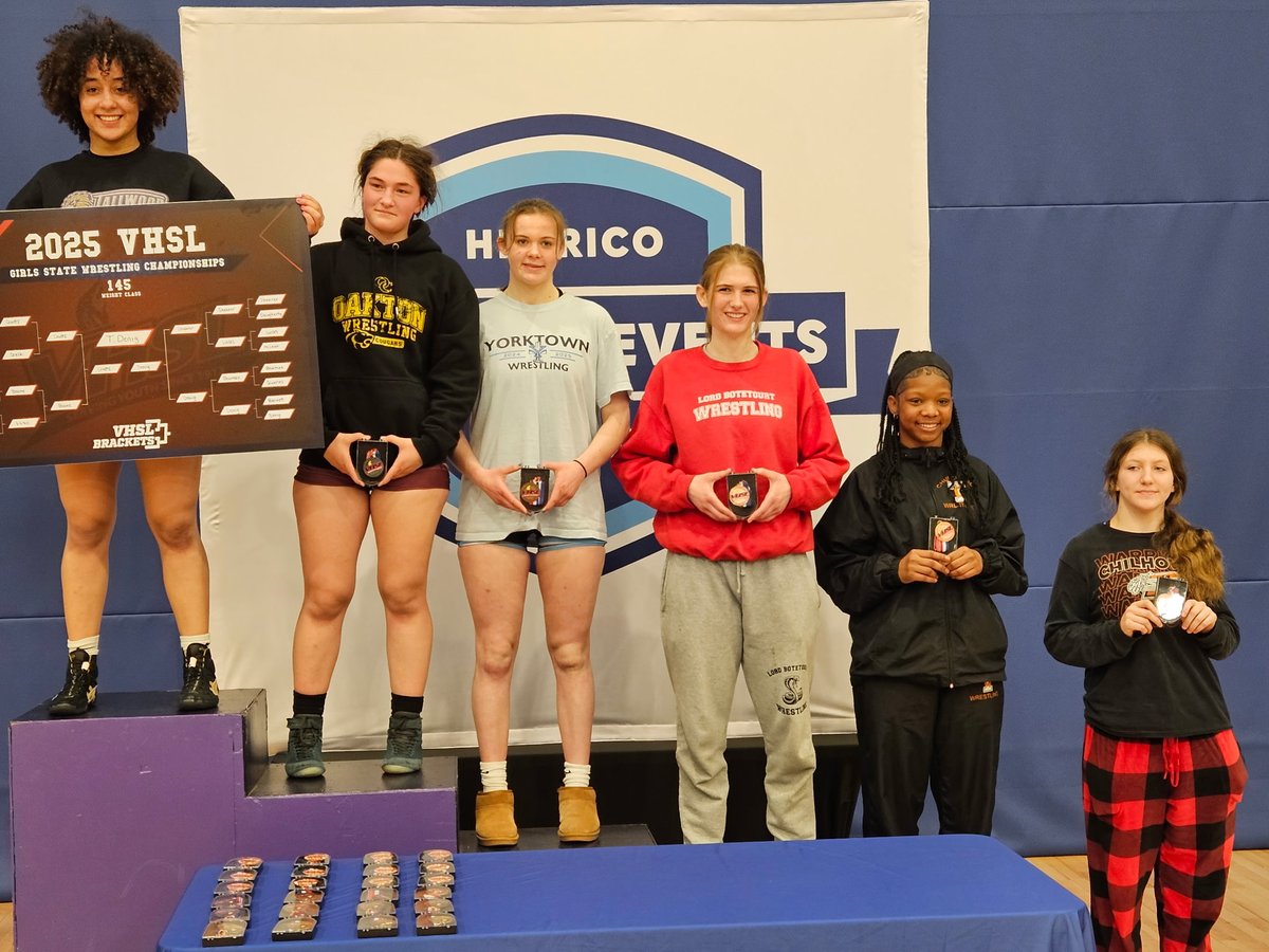 LBcavswrestling's tweet image. Congratulations to Serenity Shearer (Junior 145lbs) on earning 4th Place in the 2025 VHSL Girls Tournament. Serenity is the first female Lord Botetourt wrestler to place in the state tournament. 
@LBHS_AD 
@CavFoundation