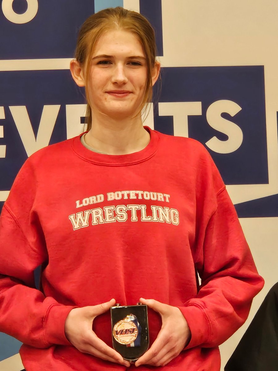 LBcavswrestling's tweet image. Congratulations to Serenity Shearer (Junior 145lbs) on earning 4th Place in the 2025 VHSL Girls Tournament. Serenity is the first female Lord Botetourt wrestler to place in the state tournament. 
@LBHS_AD 
@CavFoundation