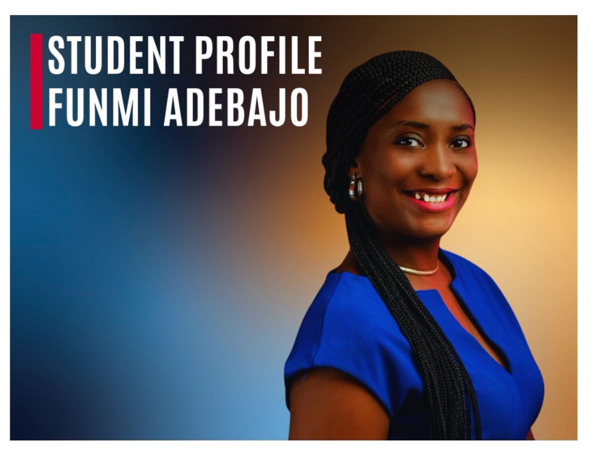 🚀 Meet Funmi Adebajo, an international student at Rutgers-Camden MPA. 

Originally from Nigeria, Funmi joined Rutgers-Camden to expand her expertise in public administration &amp; drive meaningful impact both globally and locally.

📖 Read her story: lnkd.in/evUey3ey