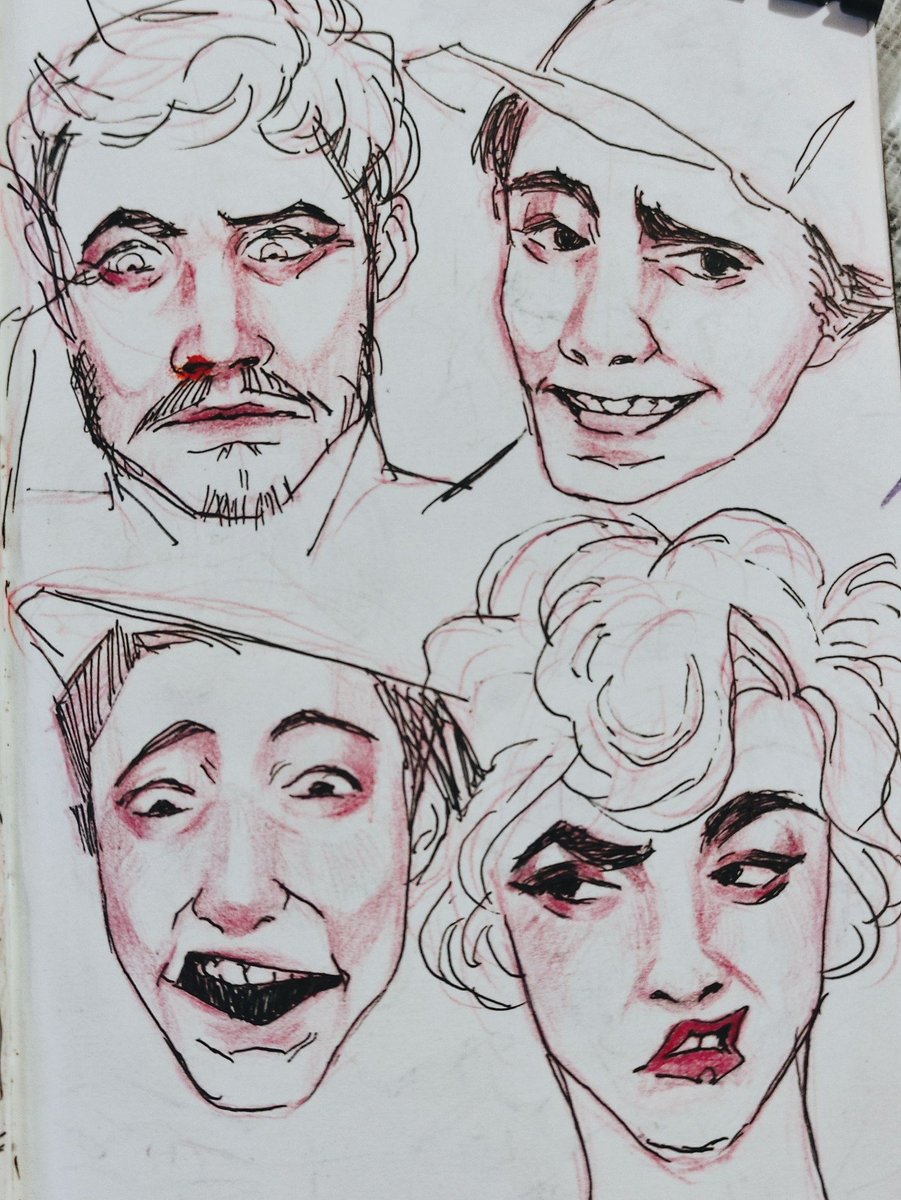 MemaInc's tweet photo. Face studies ✏️~ 
#art #ocs #drawings https://t.co/9FHqWmdSnS