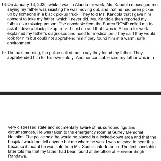 mattjdh's tweet photo. And the son of the resident that Rustad says was forced to vote NDP says his father was abused and manipulated by a conservative organizer, removed from the lodge without the family's consent and was found by police in a state of distress at Randhawa's law office https://t.co/gqp43Iuk4t