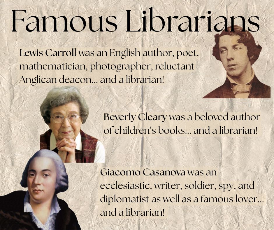 Do you know of any other famous librarians???
