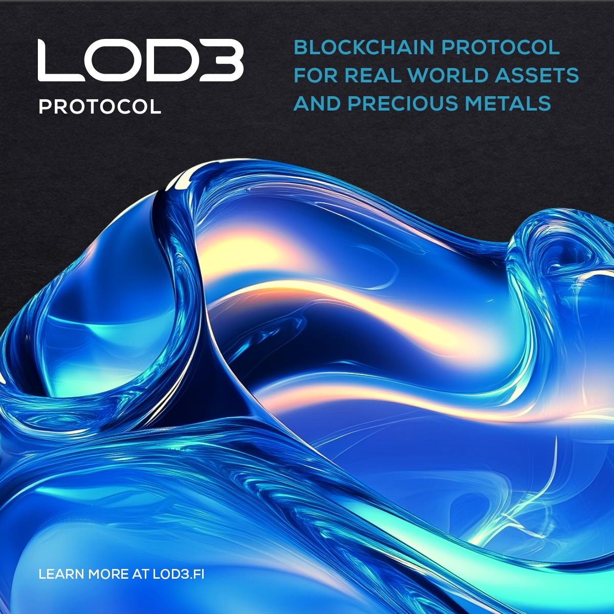 LOD3 (@lode_one) on Twitter photo LOD3 is the force behind tokenized Silver and Gold. Governance, utility, and unstoppable momentum.
Learn more at LOD3.fi
#tokenization #GoldandSilver #unstoppable #blockchain LOD3 is the force behind tokenized Silver and Gold. Governance, utility, and unstoppable momentum.
Learn more at LOD3.fi
#tokenization #GoldandSilver #unstoppable #blockchain