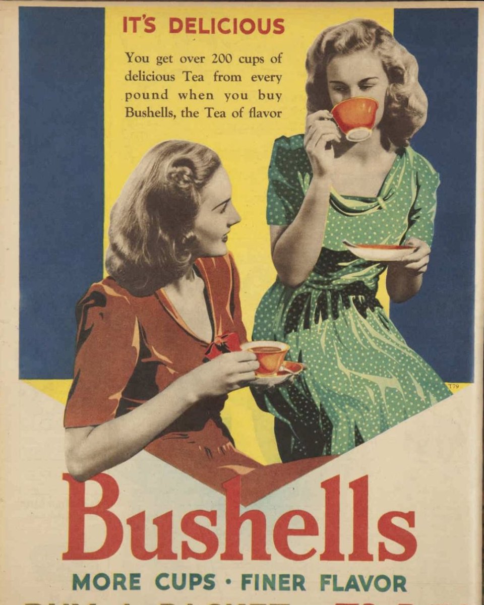 There’s nothing quite like catching up with friends over a cuppa. 

Bushells has been bringing Aussies together with the perfect brew since 1883, one sip at a time. 

View this nostalgic ad and find more in Trove: trove.nla.gov.au/newspaper/page…