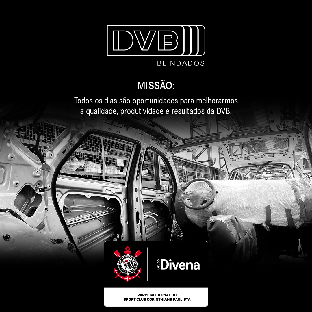 Corinthians's tweet image. Conheça a DVB! #blindadosdvb #DVB #GrupoDivena