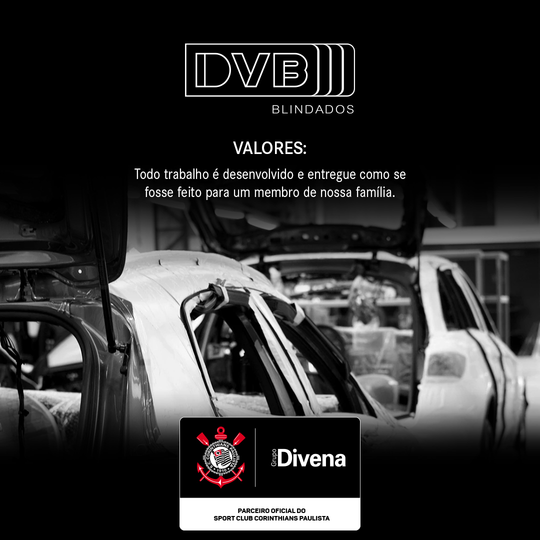 Corinthians's tweet image. Conheça a DVB! #blindadosdvb #DVB #GrupoDivena