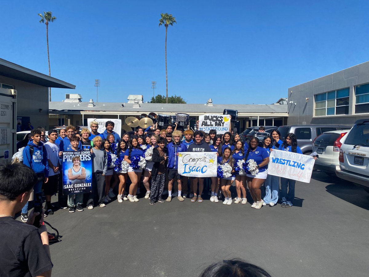 WHSPios's tweet photo. π€Ό SEND OFF TO STATEπ€Ό
π Congratulations to Isaac Gonzalez!
Best of luck at State Championships!
His first match is in just a few hours.
β€οΈ Show him some love in the comments.
#LikeAPio #watchWestern https://t.co/C53qV1VUbD