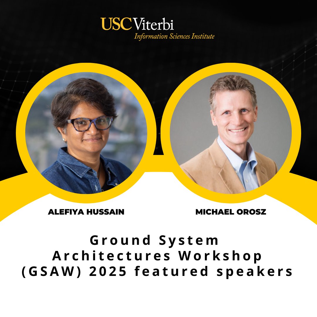 🚀 USC ISI took center stage, giving a tutorial and serving as featured speakers, at the Ground System Architectures Workshop (#GSAW) 2025: "Amplifying User Effectiveness: Automation, Augmentation, &amp; AI/ML"!

#Aerospace #AI #SpaceTech #Innovation <a href="/USCViterbi/">USC Viterbi School</a> <a href="/USC/">USC</a>