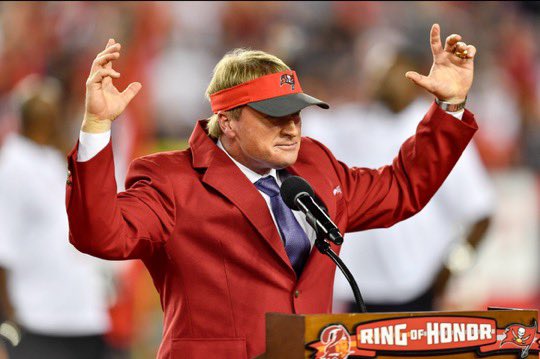 The Buccaneers are reinstating Jon Gruden into their Ring of Honor after having removed him in 2021. Last summer, at Monte Kiffin’s celebration of life, members of the Glazer family— owners of the team— attended and were touched by a story told by Monte’s son, Lane Kiffin. It