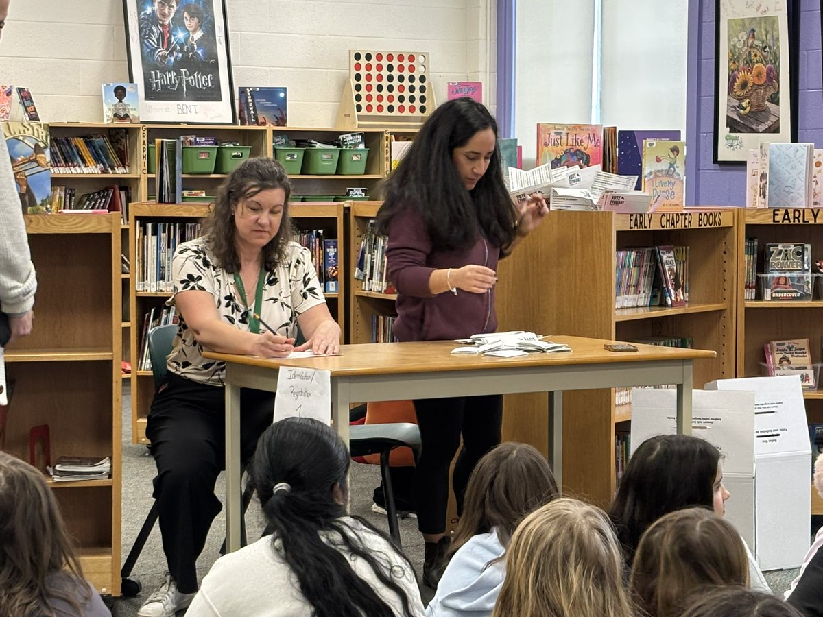 CorpusOCSB's tweet photo. I wish everyone could’ve listened in on the discussions had by our gr. 5 &amp; 6 students about civics. They watched debates, met candidates &amp; researched each party’s platform. After their research, &amp; convos w/family members too, they did their own student vote! So important! #ocsb https://t.co/r4LLt4I6AN