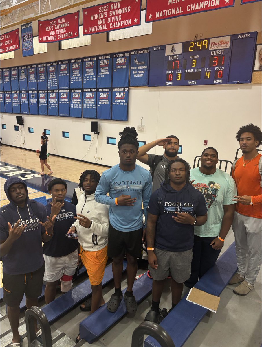 Keiser Football (@keiserfootball) on Twitter photo We have been busy these past two days supporting <a href="/KeiserEsports/">Keiser Esports</a> 🎮 & <a href="/KUSeahawksWBB/">Keiser Seahawks WBB</a> 🏀❗️ONE KU. The standard is the standard. #GRIT #SeahawkFast 🦅💨 We have been busy these past two days supporting <a href="/KeiserEsports/">Keiser Esports</a> 🎮 & <a href="/KUSeahawksWBB/">Keiser Seahawks WBB</a> 🏀❗️ONE KU. The standard is the standard. #GRIT #SeahawkFast 🦅💨