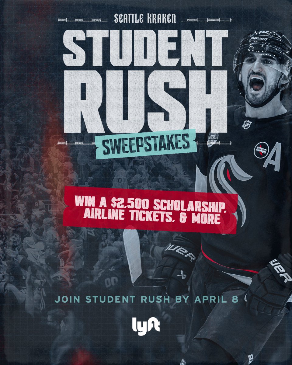 CALLING ALL STUDENTS‼️

we’ve got SCHOLARSHIPS
we’ve got AIRLINE TICKETS
we’ve got MORE

enter our student rush sweepstakes, pres. by <a href="/lyft/">Lyft</a> → bit.ly/SeaStudentRush…