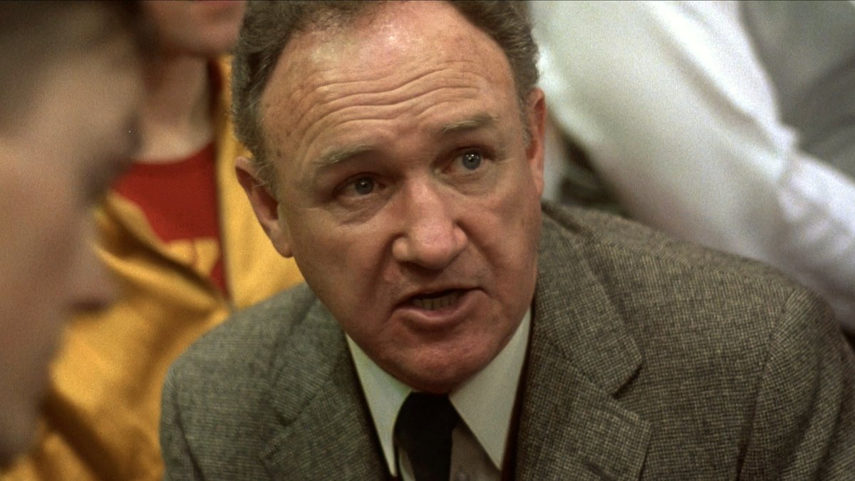 "If you put your effort and concentration into playing to your potential, to be the best that you can be, I don't care what the scoreboard says at the end of the game, in my book we're gonna be winners."
Gene Hackman (1/30/30-2/26/25)
from "Hoosiers"