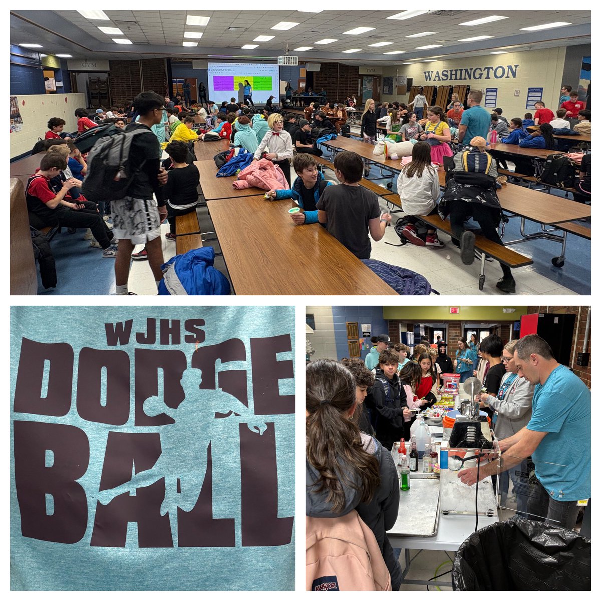It’s that time again - <a href="/WJHS_Wildcats/">Washington Wildcats</a> Annual Dodgeball Tournament.  Dodge, duck, dip, dive, and dodge!